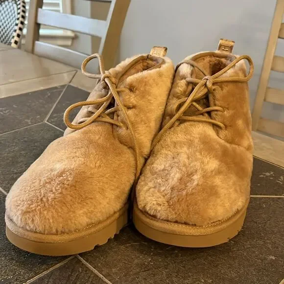 UGG Neumel Cozy Classic Ankle Boots Men’s Size 9.